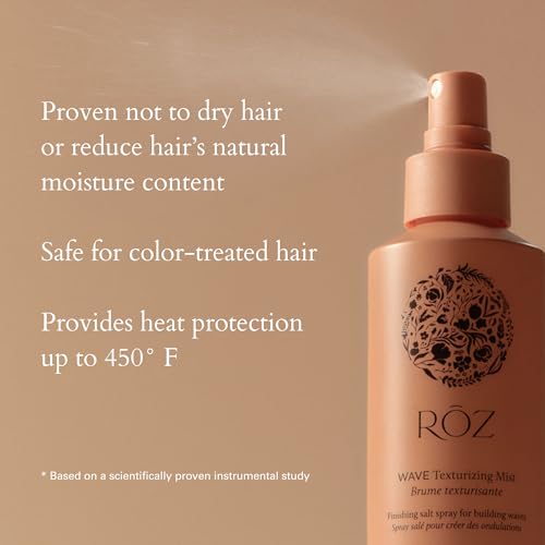 Texturizing Sea Salt Spray for Beachy Waves - Hydrating, Heat & Color Safe