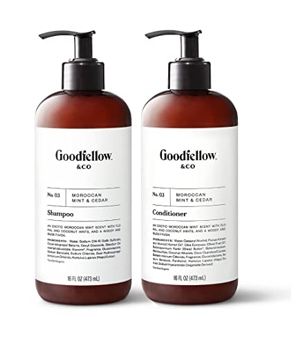 Moroccan Mint & Cedar Shampoo & Conditioner Set - 16 fl oz Each