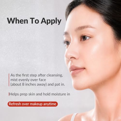 Collagen Face Toner Spray for Sensitive Skin - Hydrating & Calming Korean Skincare