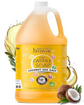 Castile Liquid Soap Refill with Coconut Sea Salt - 128 Fl Oz (Gallon) - Versatile Natural Cleaner