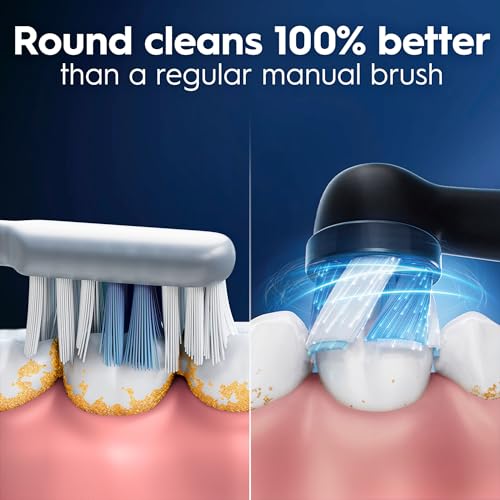 Black Oral-B iO Series Ultimate Clean Electric Toothbrush Replacement Heads - 4 Pack