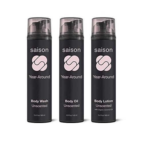Saison¢ç Year-Around Body Oil | Unscented, Organic, Natural, Vegan & Cruelty Free Beauty