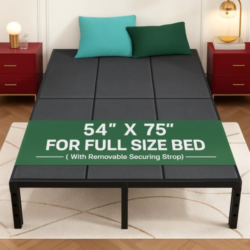 Full Size Bunkie Board 54x75 Inches Support Mattress Foundation - Ribbed