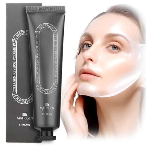 Matrigen Collagen Peel Off Face Mask 2.11 Fl Oz - Hydrolyzed Collagen 380 Dalton, Korean Skincare