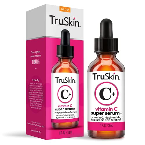 TruSkin Vitamin C Super Serum 1 Fl Oz - Brightening & Anti-Aging Face Treatment