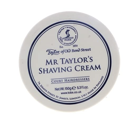 Shaving Cream Jar for Men and Women - Classic Barber Quality