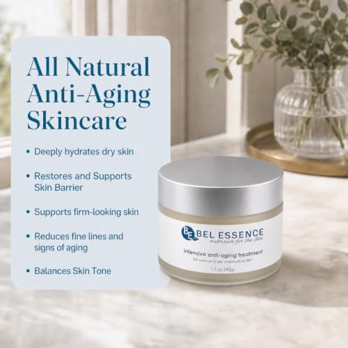 Anti-Aging Face Moisturizer with 9 Botanical Oils for Mature Skin