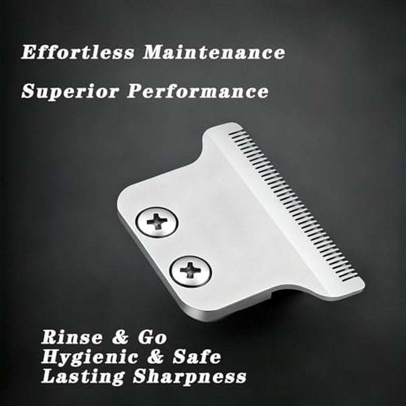 2PCS T Wide Detailer Replacement Blade for Wahl 5 Star Detailer Li Trimmer 8081 and 8171 -Model 2215