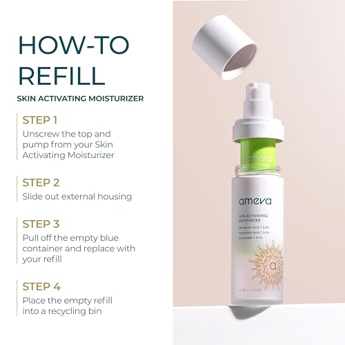 Mevalonic Acid Skin Activating Moisturizer: 100% Plant-Based, Vegan, Anti-Aging Formula, For Sensitive Skin, Boosts Collagen, Hyaluronic Acid and Retinol, Reduces Redness, Jojoba Oil, Ceramides