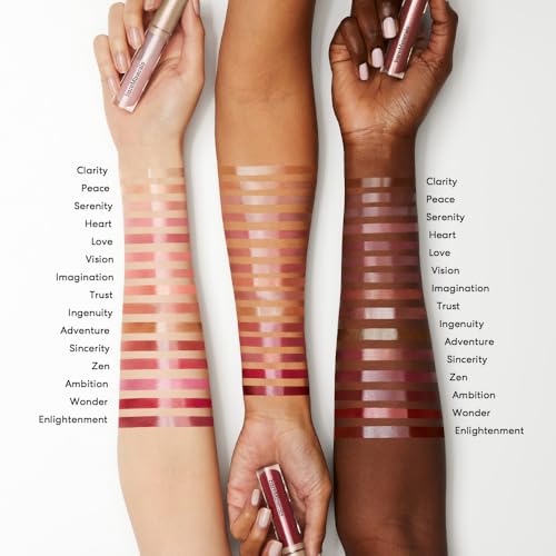Multicolor Hydrating Lip Gloss Balm Hybrid - Sheer, No Stickiness, Vegan