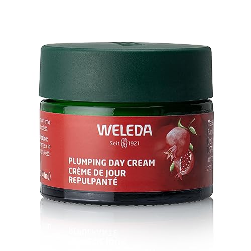 Weleda Pomegranate Face Care Plumping Day Cream - 1.3 Fl Oz - Vegan Moisturizer with Maca Root Peptides - Variation of THIS listing