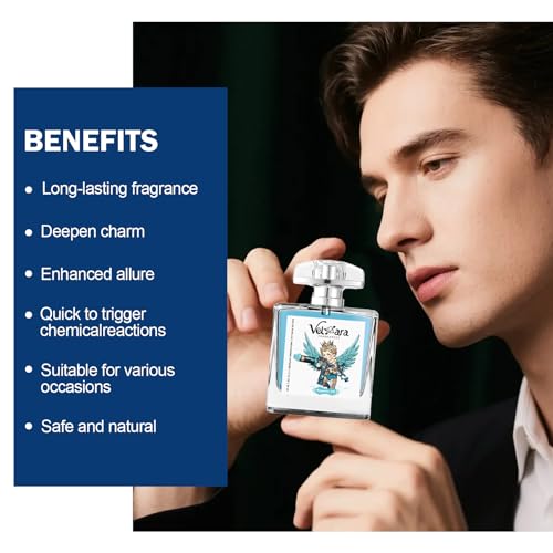 Men's Pheromone Cologne Long-Lasting Hypnosis 3.0 with Fresh & Warm Notes