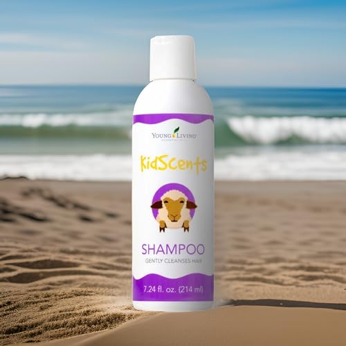 KidScents Shampoo by Young Living - Gentle Hair Cleanser for Kids - Soft and Smooth Children's Wash - Scalp Conditioning for Sensitive Skin - 7.24 fl oz