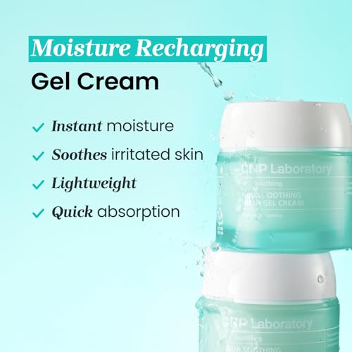 Hydrating Gel Cream with Hyaluronic Acid & Allantoin – Soothing Moisturizer for Face & Sun Care