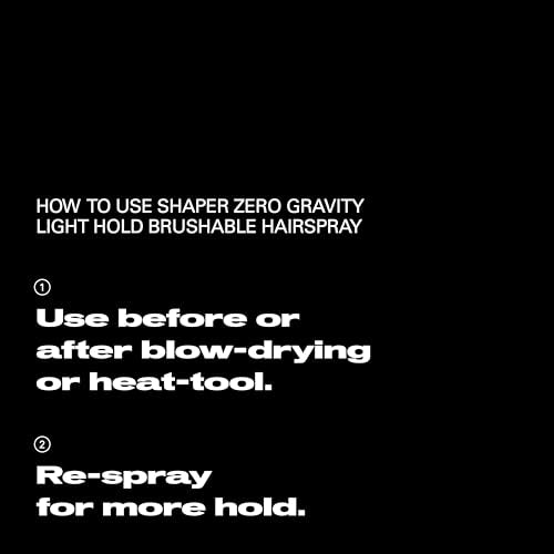 Sebastian Professional Shaper Zero Gravity Hairspray 10.6oz - Stronghold Styling Spray