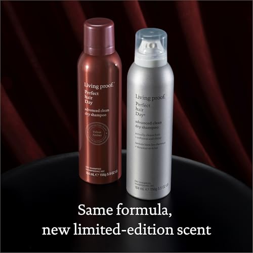 Living Proof Perfect Hair Day Dry Shampoo Velvet Amber 5.5 oz - Cleans & Adds Shine