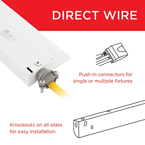 48 Inch Hardwired Dimmable Under Cabinet Light - White Select / Bright Select - 1585 Lumens