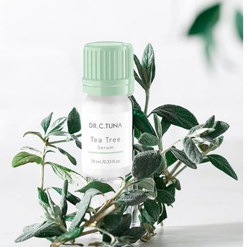 FARMASi Dr. C. Tuna Tea Tree Serum, Purifying Facial Serum for Blemish-Prone Skin, Helps Balance & Clarify Complexion, Tea Tree Oil with Thyme & Rosemary Extracts, 0.33 fl oz