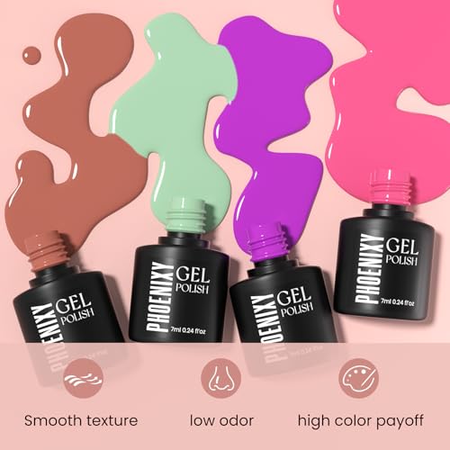 JODSONE 20 Colors Cat Eye Gel Nail Polish Kit with Base Coat Top Coat 3-IN-1 Magnet UV Soak Off Gel Polish for at Home DIY Nail Art