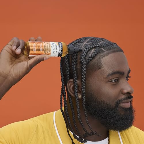Aunt Jackie's Braid + Twist Collection Scratch Free Zone Itch & Tension Treatment Serum ? Relieve Dry, Itchy Scalp with Witch Hazel, Biotin, and Honey ? 4 fl oz