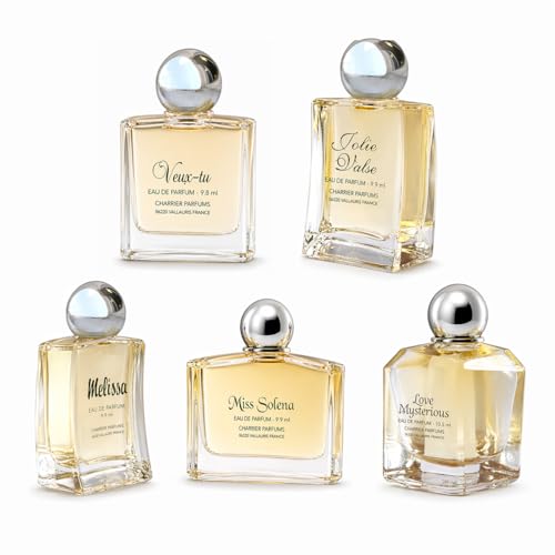 Charrier Parfums 5-Piece Eaux de Parfum Gift Set - 50ml, Made in France