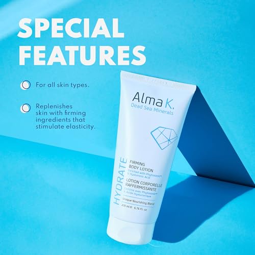 Hydrating Firming Body Lotion with Dead Sea Minerals & Hyaluronic Acid - 6.76 oz