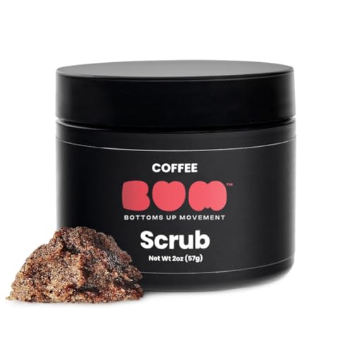 BUM Coffee Sugar Scrub for Body - 2 oz Exfoliator with Shea, Coconut & Vitamin E (Variation of THIS listing)