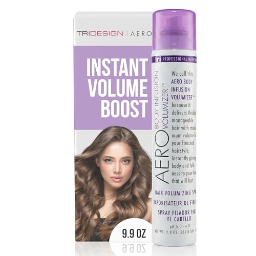 Volumizing Hair Spray - Weightless Body & Volume Boost for Fine Hair 9.9 oz
