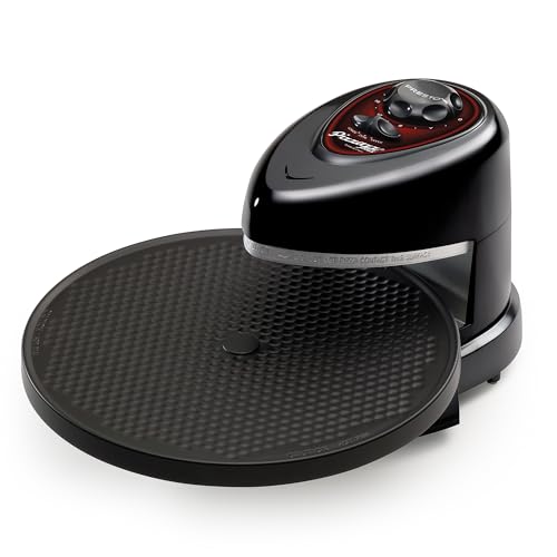 Presto Pizzazz Plus Rotating Pizza Oven - Black Countertop Toaster Oven