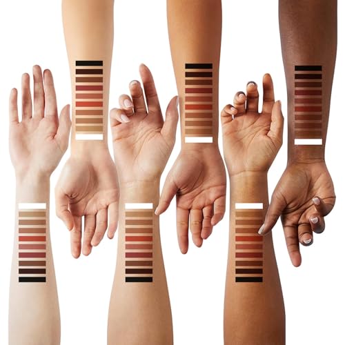 MAEPEOR Matte Liquid Eyeshadow 8 Colors Naked Smooth Creamy Eyeshadow Long Lasting and Waterproof Lightweight Cream Eye Shadow (P03 Oak)
