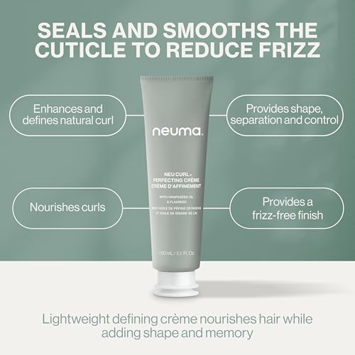 Curl Cream for Wavy, Curly & Coily Hair - Frizz Control & Moisture 5.1 Fl Oz