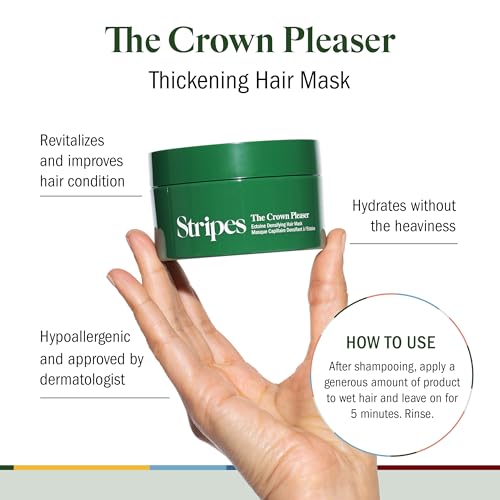Naomi Watts STRIPES Crown Pleaser Hair Mask 6 Oz Nourishing Hair Treatment