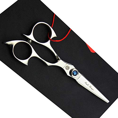 Purple Dragon 5-Inch Hair Cutting Scissors - Professional Salon Barber Shears with Bag