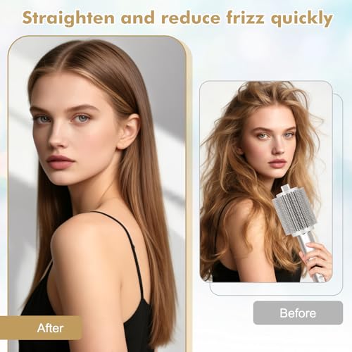 Large Round Volumizing Hair Brush Attachment for Shark FlexStyle HD400, 2.95in