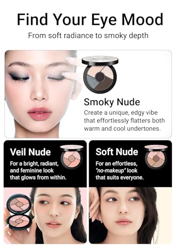 JUNG SAEM MOOL Artist Eye Palette Core Red Brown - 5 Natural Eyeshadow Shades
