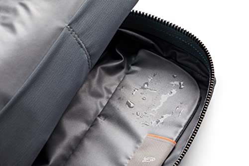 Unisex Water-Resistant Toiletry Bag with Magnetic Toothbrush Sleeve - Bronze, Slate