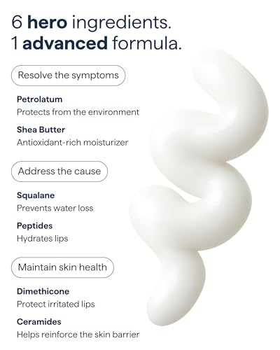 Remedy Science All-In-One Lip Treatment Pack of 2 with Ceramides, Peptides & Dimethicone