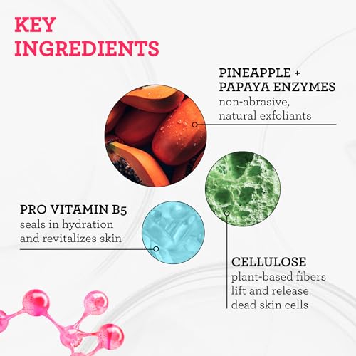 Bliss Jelly Glow Peel¢â Gentle Non-Abrasive Cleanser and Exfoliator With Fruit Enzymes - 4 Oz - Nourishes and Hydrates Skin - Clean - Vegan & Cruelty Free