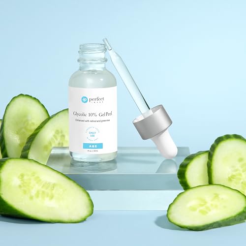 Glycolic Gel Peel 10% with Retinol & Green Tea Extract - Enhanced Skin Exfoliation