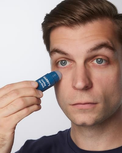 Men's Cooling Eye Kit with Gua Sha Tool & Cooling Eye Sticks - Depuff & Brighten