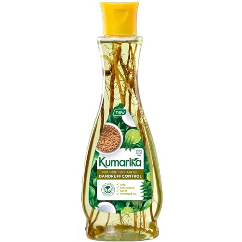 Kumarika Nourishing Hair Oil with Dandruff Control - 7 oz Natural Scalp Treatment