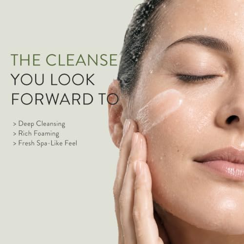 BOTANICAL RUSH Sulfate-Free Facial Cleanser & Makeup Remover - Gentle, Vegan Skin Care