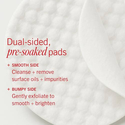 Facial Radiance Pads 60 Count - Brightening & Exfoliating for Sensitive Skin