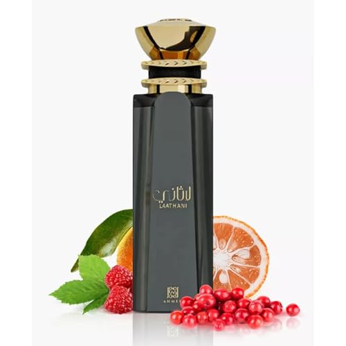 Unisex Oud Perfume Spray - Ahmed Al Maghribi Exotic Spicy Floral Woody Fragrance 2.72 oz