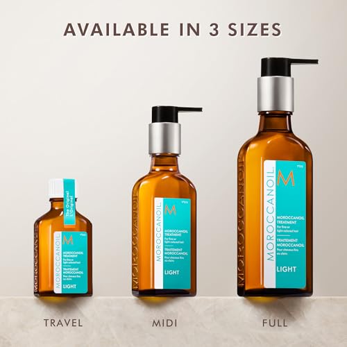 Moroccanoil Treatment Light Hair Oil 0.85 Fl Oz - Smoothing & Shine