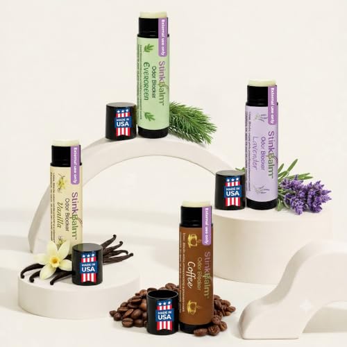 Odor Blocker Balm for Healthcare Workers 4 Pack - Discreet Personal Odor Masking