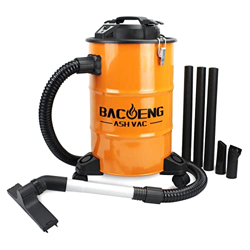 5.3 Gallon Ash Vacuum for Pellet Stoves - 1200W Fireplace & Wood Stove Cleaner