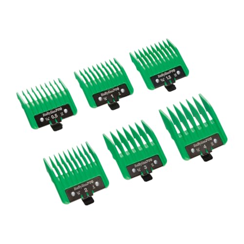 Precision CLIPPER Guards Set for BaBylissPRO Hair Clippers - 6 Sizes Included