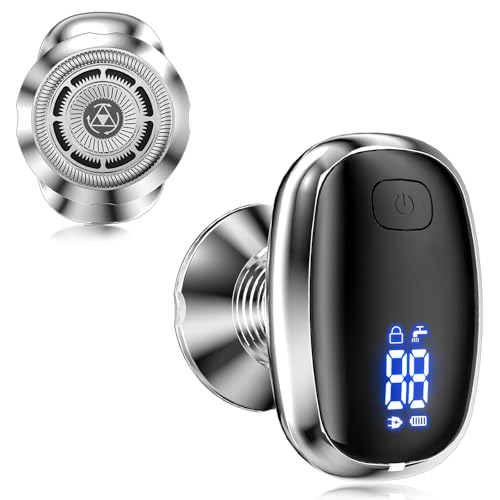 Electric Razors for Women Legs 3-Blade Shaver Heads Waterproof Rechargeable Shaver Multi-Use for Hair Removal on Legs Bikini Body (Silver)