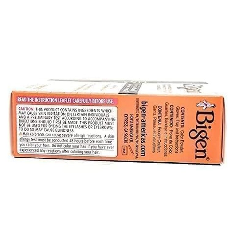 Bigen, Permanent Powder Hair Color ea, 59 Oriental Black, 0.21 Ounce